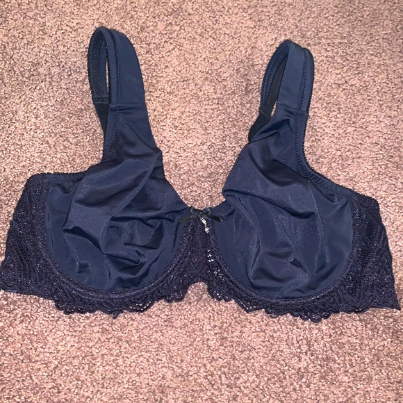 Curve Muse Women's Underwired Lace Bra Size36DD - Picture 1 of 9